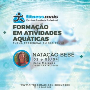 Curso de Natação Bebê Presencial